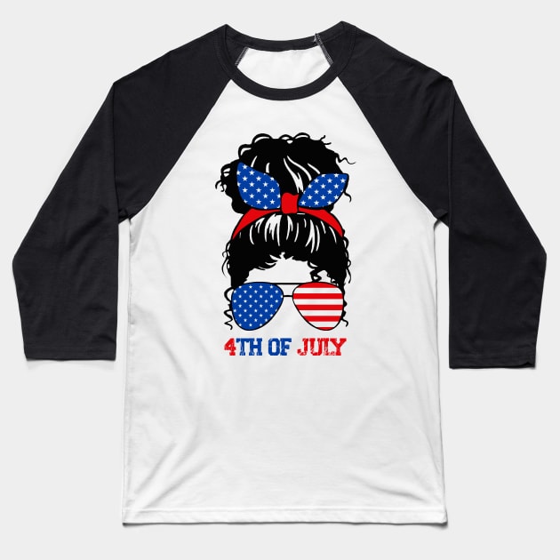 4th of july Baseball T-Shirt by first12